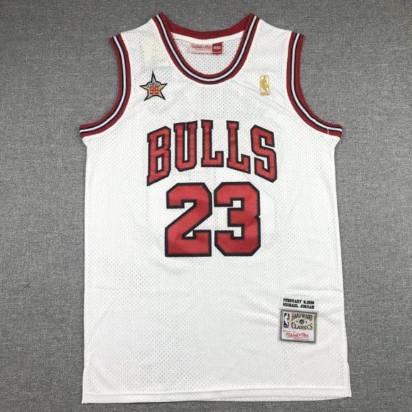 michael jordan white jersey